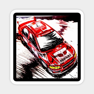 Animauto - Mitsubishi lancer evolution 7 wrc Magnet