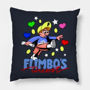 C64 Flimbos Quest Pillow