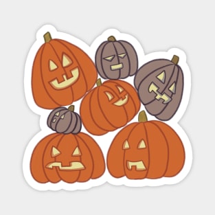 Spooky Pumpkin Patch Magnet