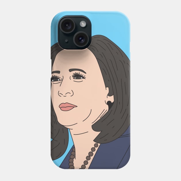 Kamala Harris Phone Case by mrcatguys