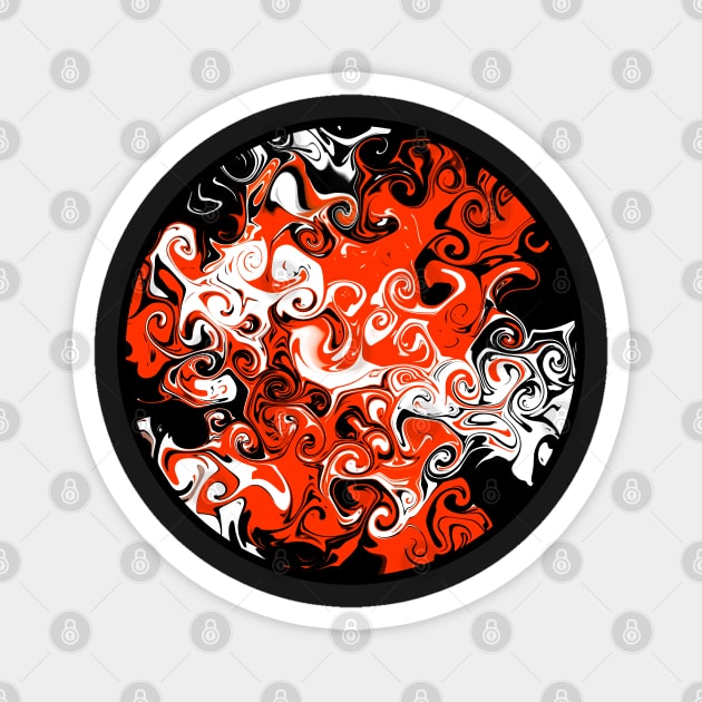 Flyers Swirl Tester Magnet by cartershart