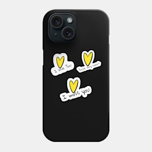 stickers love Phone Case