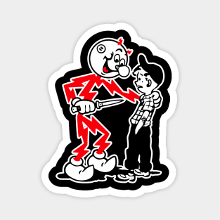 electric cartoon Magnet