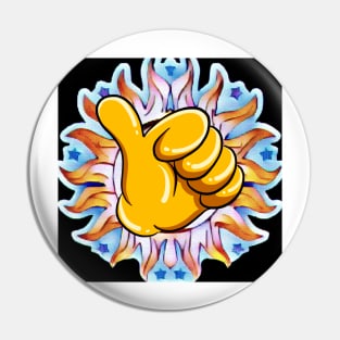 THUMBS UP Pin