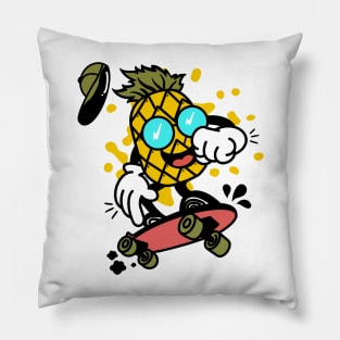 Pineapple Skateboard Pillow