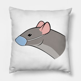 Don't be a Plague Rat Pillow