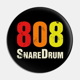 TR 808 Legendary Drum Machine Snare Drum Pin