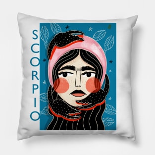 SCORPIO GIRL Pillow