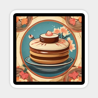 Dorayaki Baker Baking Japan Japanese Kawaii Vintage Magnet