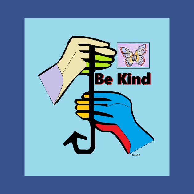 ASL Be Kind by EloiseART