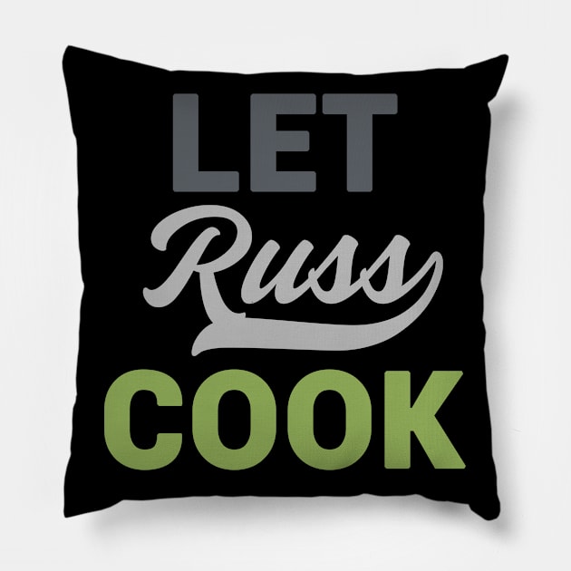 Let Russ Cook Pillow by Redmart