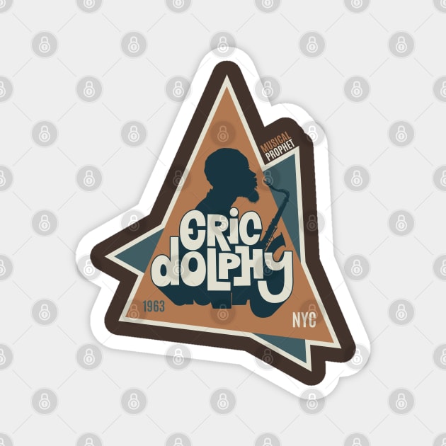 Eric Dolphy Musical Prophet Tribute Shirt Magnet by Boogosh