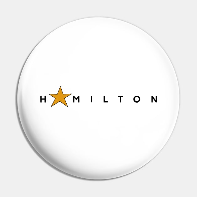 Hamilton Musical Title Pin by dylego