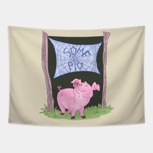 Some Pig! Tapestry