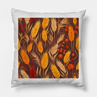 Autumn Harvest Pattern 8 Pillow