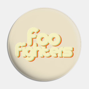 vintage color foo fighters Pin