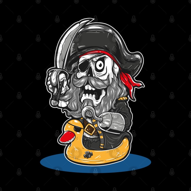 Funny Pirate, Illustation by PhatStylez