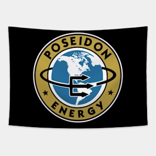 Poseidon Energy Logo Tapestry