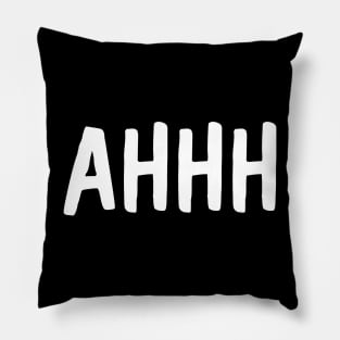 Ahhh... Twin Design Pillow