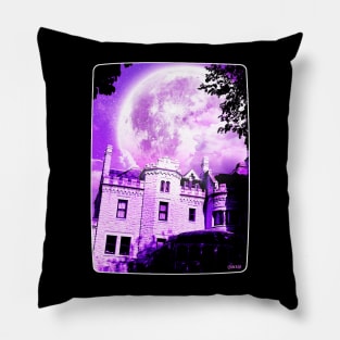 Moonlit Castle Pillow