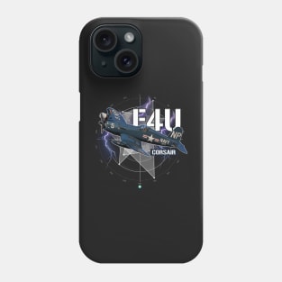 F4U Corsair Pilot Gift WW2 Warbird Phone Case