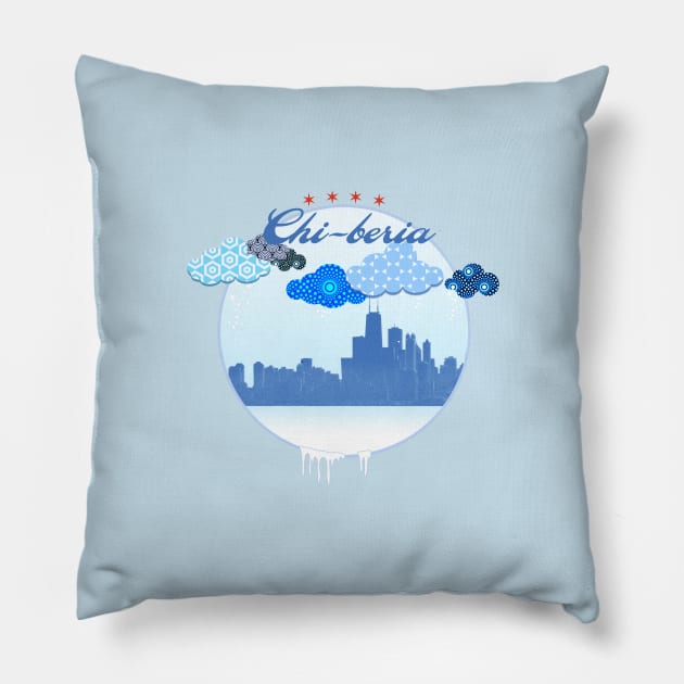 Chi-beria Pillow by artemiortiz