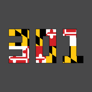 301 Maryland Flag T-Shirt