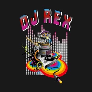 Rex on the wheels of steel T-Shirt