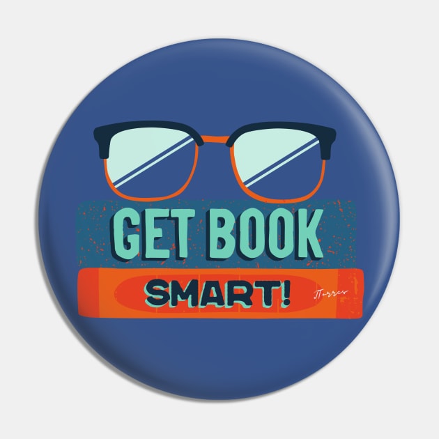 Book Smart Pin by LibrosBOOKtique