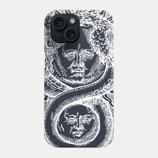 Azoth - Basil Valentine Alchemy Sun and Moon Phone Case