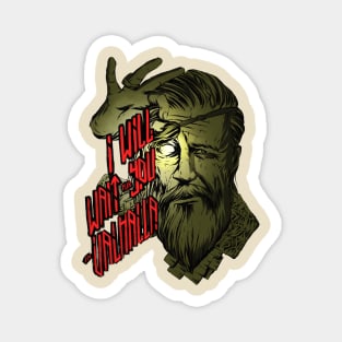 Odin! / Viking life (by Alexey Kotolevskiy) Magnet