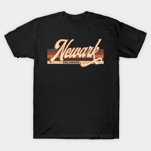 Discover Newark Delaware Retro Vintage 70s 70s Design - Newark Delaware - T-Shirt