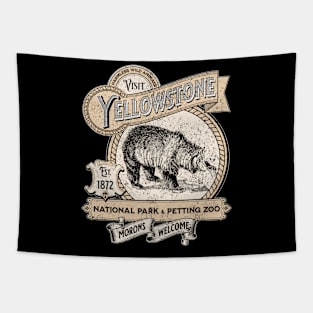 Yellowstone Park and Petting Zoo Tapestry