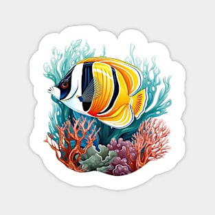 Butterflyfish Magnet