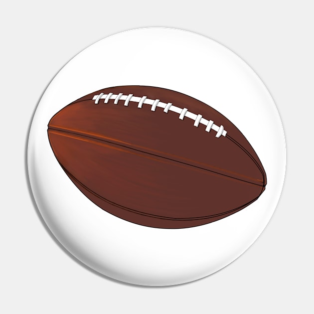 American Football Pin by Hot-Mess-Zone