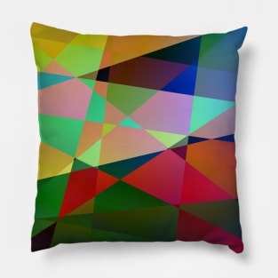 multicolored texture design Pillow