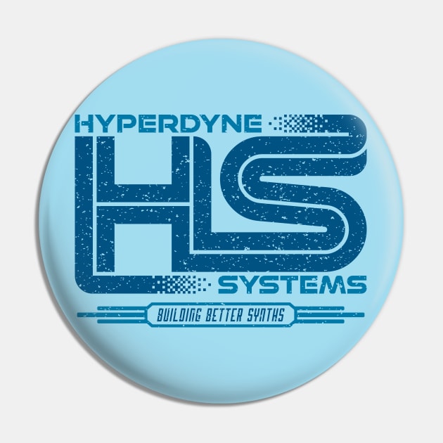 Hyperdyne Systems - Blue Pin by DCLawrenceUK