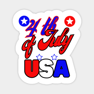 Fourth of july Magnet