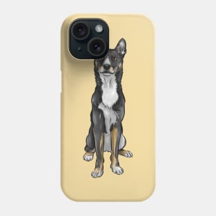 New Guinea Singing Dog | Black and Tan Phone Case