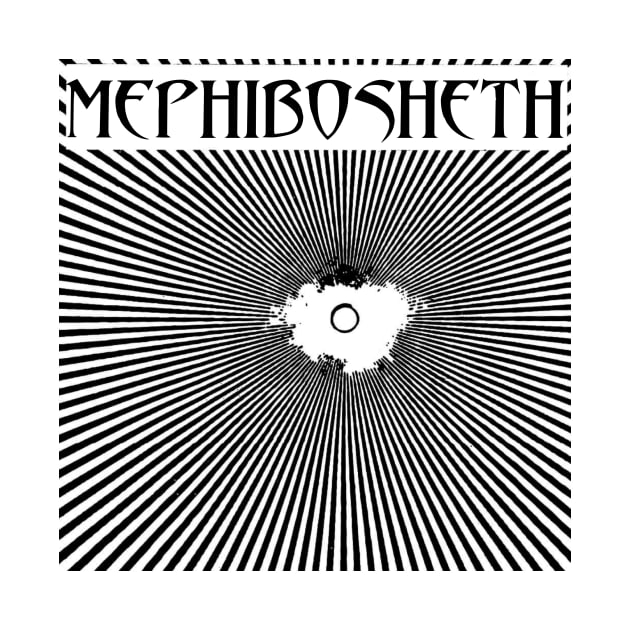 Meshuggah Album Cover Parody Mephibosheth Metal Logo by thecamphillips