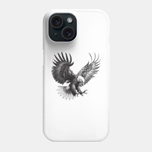 The Majestic Eagle Phone Case by YuYu