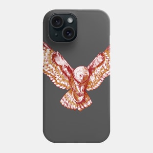 Silence red Phone Case