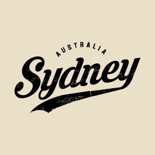 sydney city vintage sport inspired T-Shirt