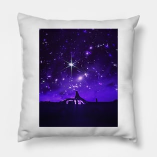 Purple dreams Pillow