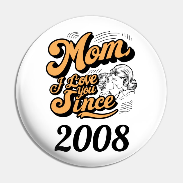 Mom i love you since 2008 Pin by DavidBriotArt