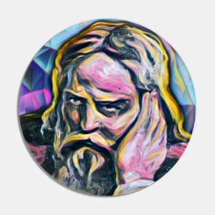 Snorri Sturluson Portrait | Snorri Sturluson Artwork 10 Pin