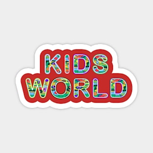 Kids World Magnet