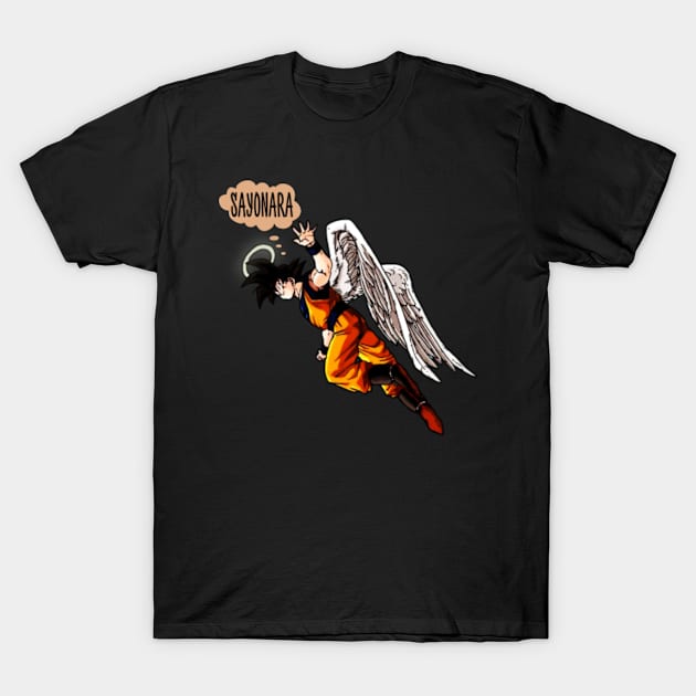 Goku Says Sayonara Dragon Ball Shirt, Anime Shirt, Akira Toriyama Memorial Shirt