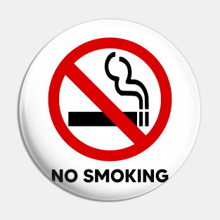 No Smoking Pin