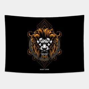 Mad lion Tapestry